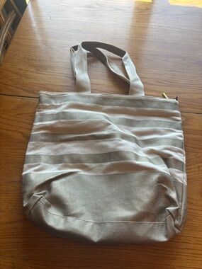 Vintage Y2K Bath & Body Works Striped Tote Bag